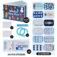 thumbnail image 1 of UsTZtai Interactive Educational Busy Book for Kids, Tear and Paste Flip Through Activity Book with Seasonal Themes, Early Learning Development Toy, 1 of 7