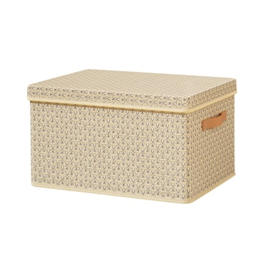 TopLLC Clothes And Quilts Storage Box, Thickened Hard Board Folding With Lid Storage Box, Pants Storage, Household Dormitory Storage