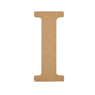 Plaid Bois Inachevé 5" Lettres
