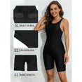 thumbnail image 4 of Beautyin Athletic One Piece Swimsuits for Women Boyleg Swimwear Racerback Bathing Suits, 4 of 8