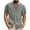 Gray-men's short sleeve shirts casual, variant on Brnmxoke Linen Dress Shirts for Men Casual Collared Solid Color Tees Short Sleeve Button Down Wrinkle Free Vacation Beach Summer Tops Blue,XXXXXL