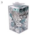 thumbnail image 2 of 1 Box Christmas Ornaments All Match with Lanyard PVC Bright-colored Handmade Christmas Baubles for Party, 2 of 9