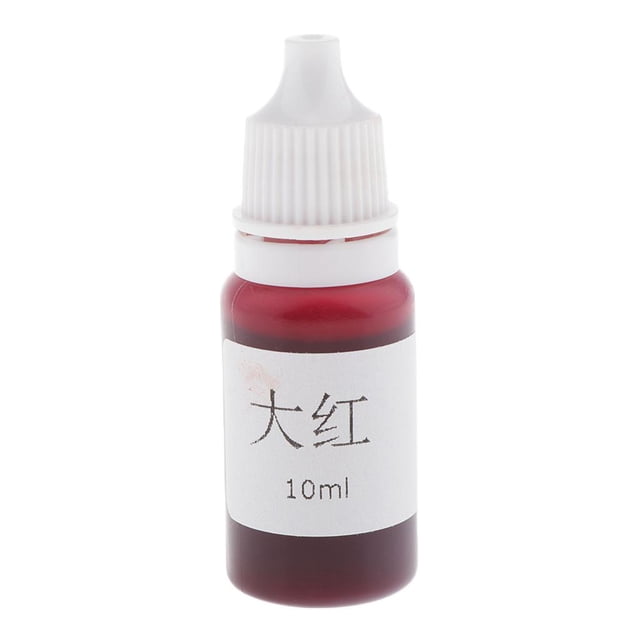 Colorants pour Savon 10 ml, Savon Liquide de Qualité Alimentaire, Colorant pour Bain Bricolage 10 ml Rouge