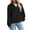 Black, variant on Besolor Womens Fleece Sweatshirt Casual Lapel Half Zip Long Sleeve Pullover Tops Fall Winter Clothes with Pocket