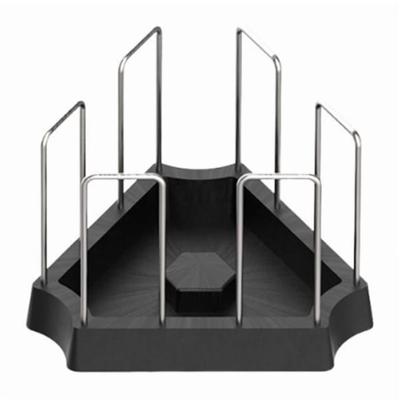 Bunblic 3xTortoise Feeding Dish Turtle Food Bowl Terraium Bowl Small Food Tray Water Dish Plate for Semi Aquatic Bearded Dragon 6 Pcs