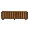 thumbnail image 4 of Modway Sorren Scalloped 54" Wood TV Stand in Walnut, 4 of 9