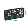 thumbnail image 3 of sdhkgrrt under $5 LED Digital Clock, Large Digital Alarm Clock,LED Display Clock with Temperature,Date Time Alarm Clock,Electric Battery Dual Power,Modern Bedroom Office Clock, 3 of 6