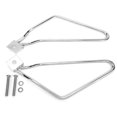 thumbnail image 2 of Saddle Bag Support, Stable Reliable Bracket Bars Silver Practical  For Hold The Saddle Bags For Keep Saddlebags Off The  Sides, 2 of 8