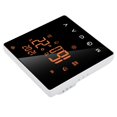 thumbnail image 1 of Thermostat, Accurate Temperature Temperature Controller AC230V  For Home For Bedroom For Living Room White Background Orange Button,White Background White Button,Orange Background, 1 of 8