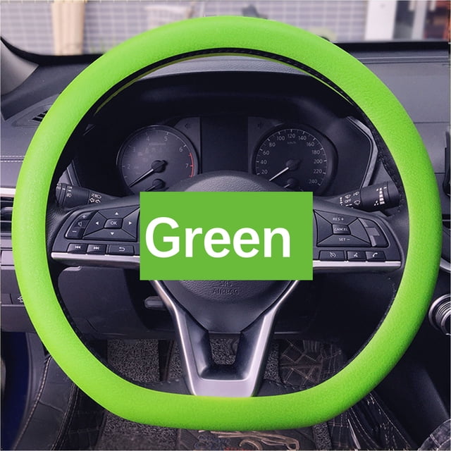 Dvkptbk Steering Wheel Car Steering Wheel Cover Non-Slip Wear-Resistant Car Steering Wheel Protective Cover Universal Steering Wheel Cover Home & Garden