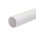 thumbnail image 1 of Unique Bargains Rigid Round Pipe 1.42" ID 1.57"OD 7.87" Length White High Impact for Water Pipe Crafts Cable Sleeves, 1 of 6
