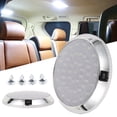 thumbnail image 1 of 12V 46LED Car Interior Lights Camper Boat Caravan Roof Doom Recessed Downlight, 1 of 11