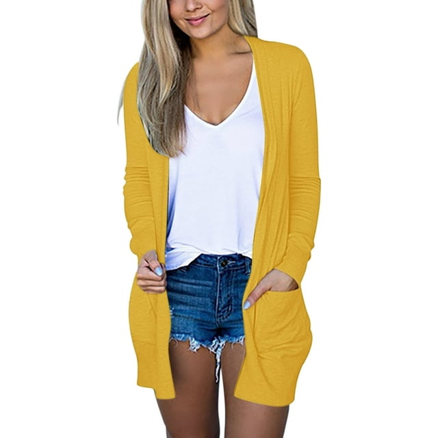 Cardigan For Women Plus Size With Pockets Cardigan Fall Open Front Cardigan With Pockets Lightweight Cardigan Sweater