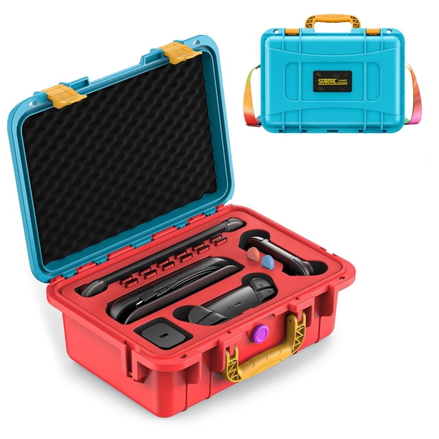Hard Travel Case For Nintendo Switch 2, IP67 Waterproof, Soft Lining, Holds Console, Pro Controller & Accessories
