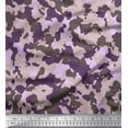 thumbnail image 1 of Soimoi Velvet Fabric Two Tone With Grey Camouflage Decor Fabric Printed Yard 58 Inch Wide, 1 of 3