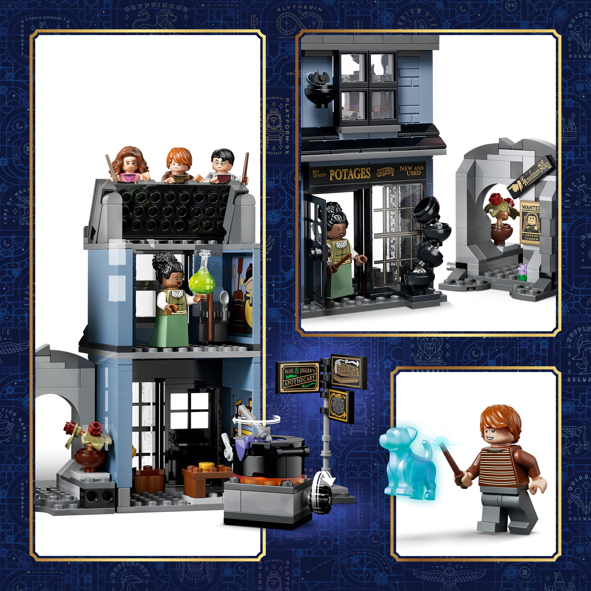 LEGO Harry Potter Les Magasins de Sorcellerie de l’Allée des Embrumes 76471