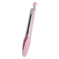 thumbnail image 4 of Tongs for Cooking with Silicone Tips Kitchen Tongs, 9-Inch Cooking Tongs with Premium Silicone Tips, Non-Stick Food Tongs with Heat Up To 480°F, 304 Stainless Steel, 4 of 8
