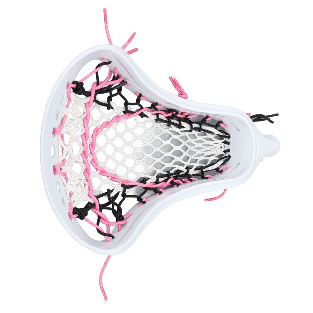 Tête de Crosse en Maille Enfilée en Nylon Résistant à l'Usure, Bâtonnets de Crosse String King, Tête de Crosse Enfilée, Têtes de Bâton de Crosse pour Entraînement Compétition, Facile à Remplacer, Design Exceptionnel