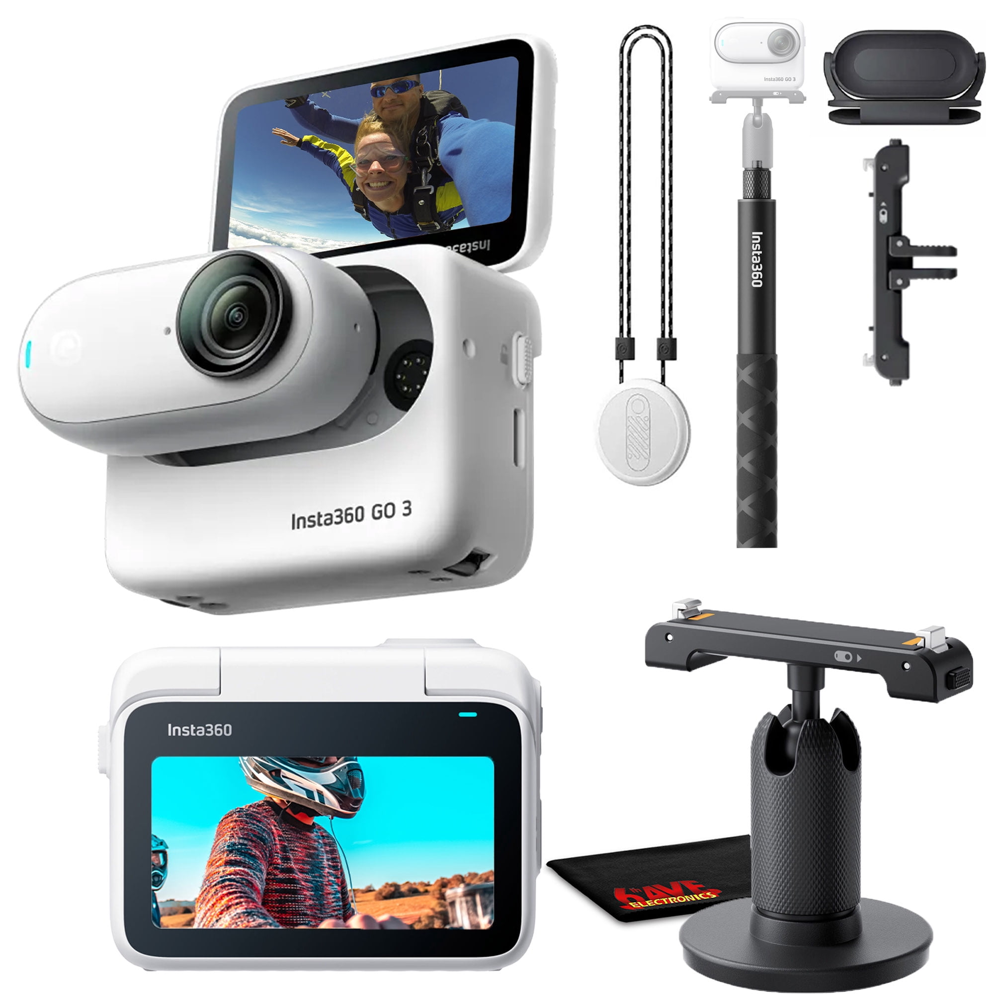Insta360 GO3 64GB Action And Sports Vlogging Camera, Flip