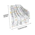 thumbnail image 3 of Easter Blanket Easter Eggs Blanket Flannel Digital Printed Conditioning Blanket Nap Blanket, 3 of 7
