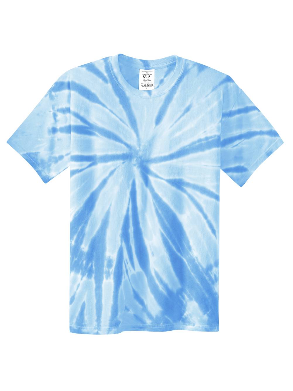 Gravity Threads Youth Tie-Dye Short-Sleeve T-Shirt - Light Blue - Medium
