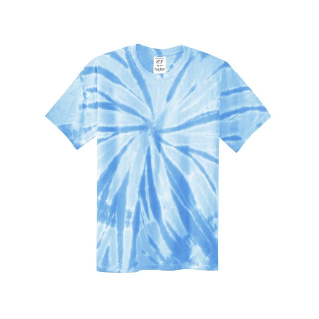 Gravity Threads Youth Tie-Dye Short-Sleeve T-Shirt - Light Blue - X-Small
