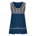 thumbnail image 4 of LSLJS Débardeurs pour Femmes Gilet Imprimé Mode pour Femmes Col Rond Ample Sans Manches T-Shirt Chandail Hauts Blouse, 4 of 6