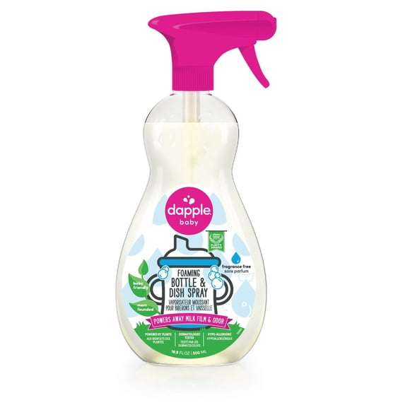 Dapple Vaporisateur Moussant Pout Biberons et Vaisselle 500ml