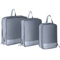 thumbnail image 1 of LCXmlly Waterproof Luggage Organizer 3Pcs 4Pcs Storage Travel Packing Set Double Zipper Luggage Organizer, 1 of 9