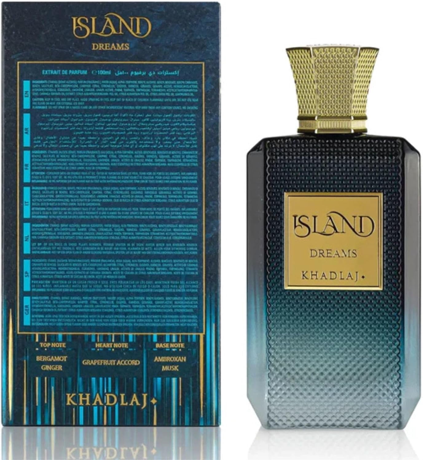 香水(ユニセックス) Khadlaj  Dreams Extrait de Parfum Khadlaj Island Dreams Extrait de Parfum 100 ml Unisex - Walmart.ca