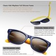thumbnail image 3 of Kids Polarized Sunglasses TPEE Rubber Flexible Frame for Boys Girls, 3 of 5
