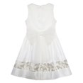 thumbnail image 2 of Robe Fille Détail Fleur Sequins Dentelle Fête Princesse Blanche 2 Ans, 2 of 4