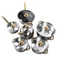 thumbnail image 1 of Casseroles de Cuisine, 12 Pcs Poignée Dorée Casseroles de Cuisine en Acier Inoxydable pour la Maison, 1 of 8
