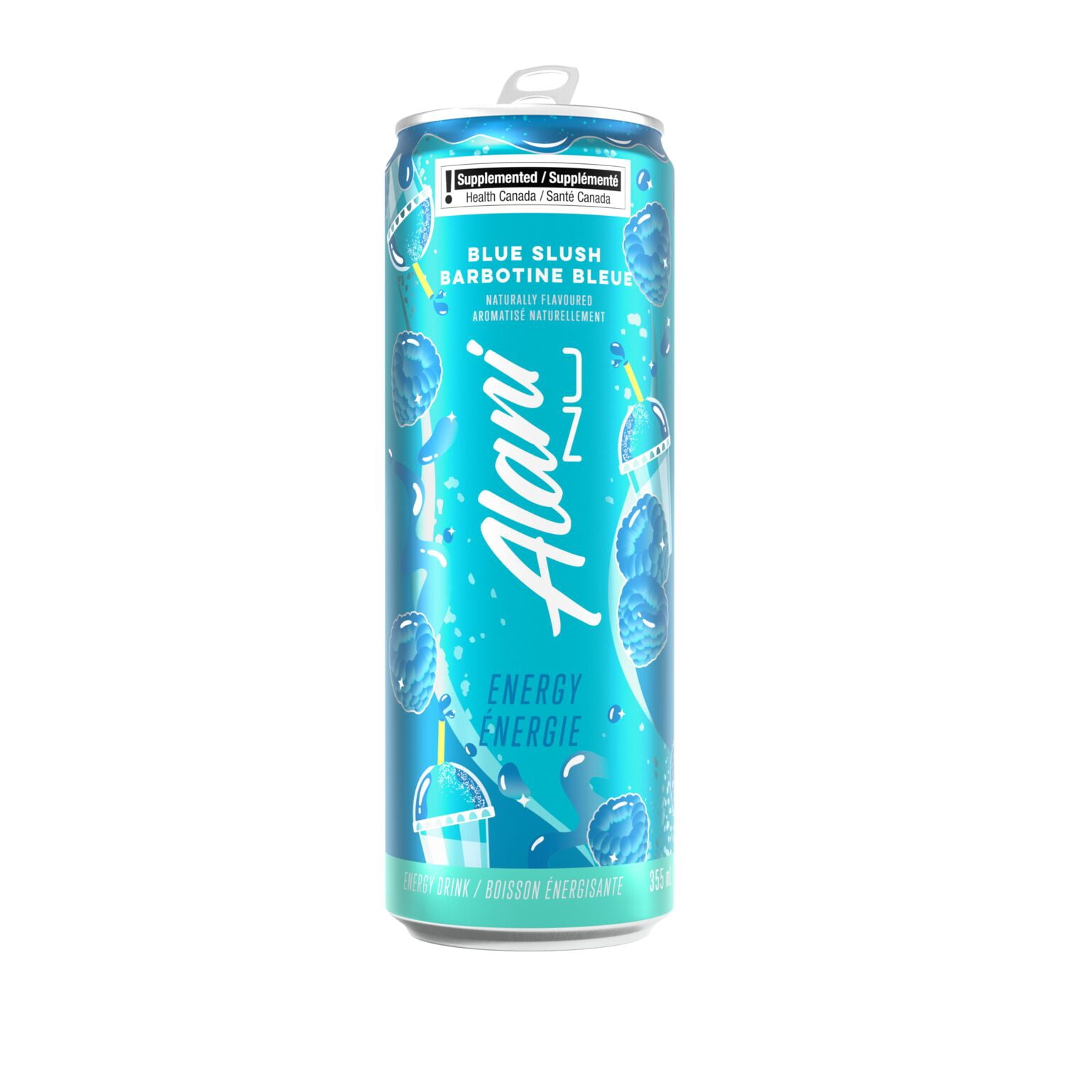 Alani Nu Blue Slush Energy Drink 355 ml Sleek, Can