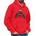 thumbnail image 1 of fheaev Chandails à Capuche pour Hommes Automne Chandails à Capuche pour Hommes de Noël Imprimés Chandail à Capuche Décontracté à Manches Longues, 1 of 4