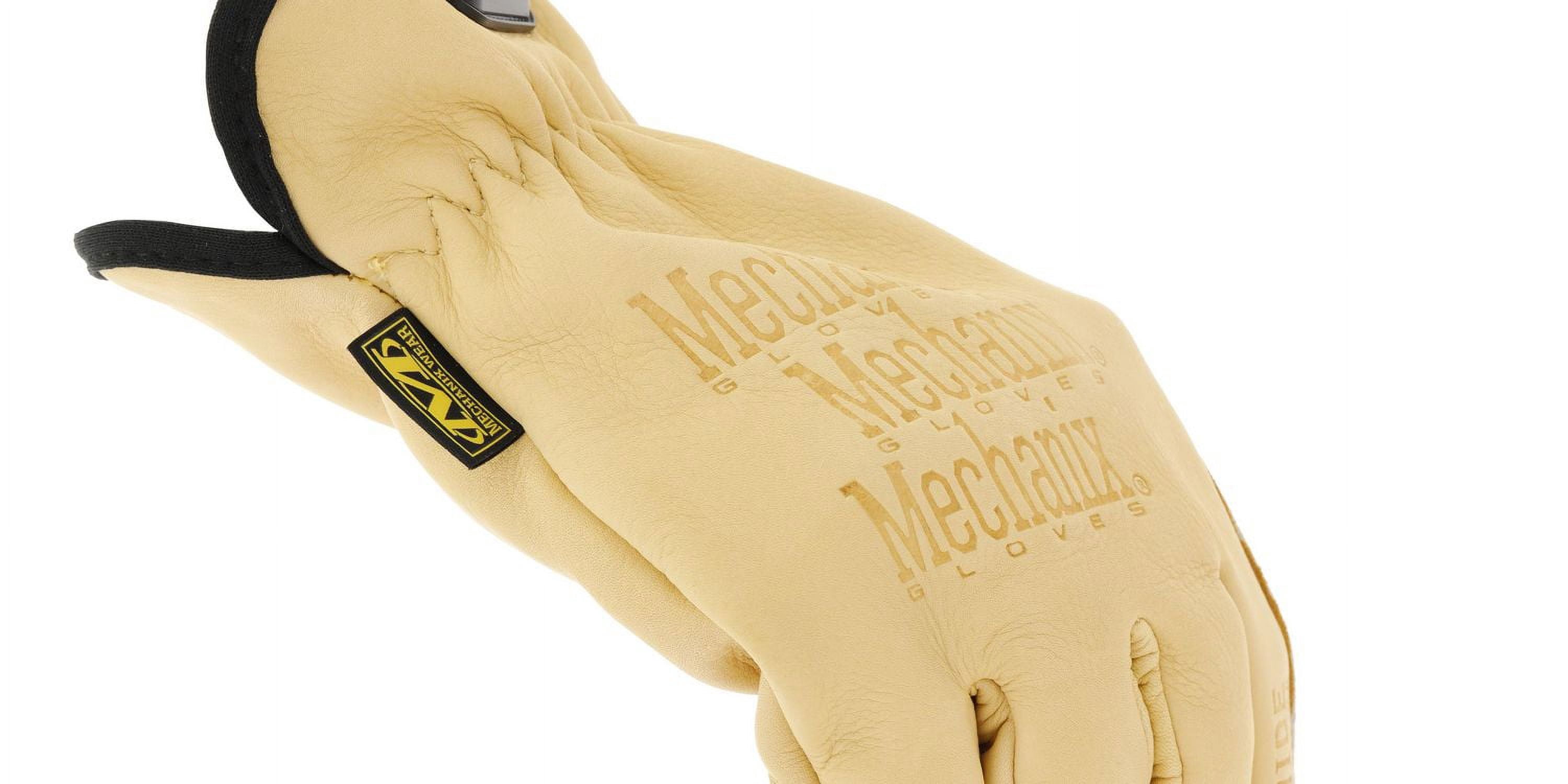 Mechanix Wear DuraHide™ Leather Cow Driver Work Gloves (Large, Tan)