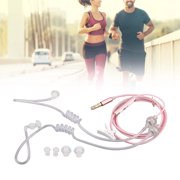 Trachea Headphones Radiation  Earbuds with Ergonomic Silicone Ear Tips for   Laptop Tablet