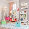 thumbnail image 2 of RiverRidge® Home Book Nook Collection Storage Bench with Cubbies in White for Kids with 2-Piece Taupe Bins, 2 of 5