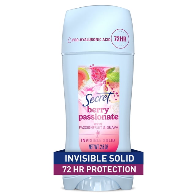 Secret Fresh Invisible Solid Antiperspirant & Deodorant for Women, Mango Tango, 73g