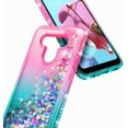 thumbnail image 4 of For LG K51/LG Q51/LG Reflect/LG Stylo 6 Shockproof Glitter Liquid Bling Diamond Quicksand Case Phone Protective Cover, 4 of 7