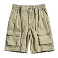 thumbnail image 1 of Birdeem Mens Plus Size Cargo Shorts Multi-Pockets Relaxed Summer Beach Shorts Pants, 1 of 4