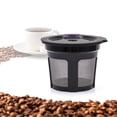 thumbnail image 4 of Capsules de Café Tasse Rechargeable Filtres à Café Réutilisables Capsules Dosettes Conception Intégrée Passoire en Maille en Acier Inoxydable de Remplacement pour Keurig 2.0 et 1.0 avec Brosse et Cuillère Lot de 8, 4 of 8