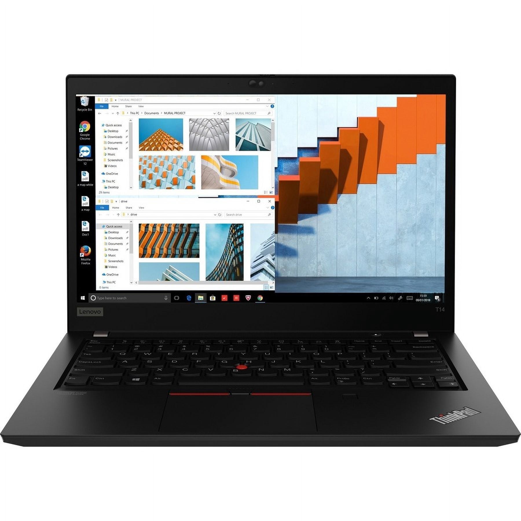 Refurbished (Good) - Lenovo ThinkPad T14 Gen 2 14" Laptop (Intel i5-1145G7 / 16 GB RAM / 256 GB SSD / Windows 11 Pro)