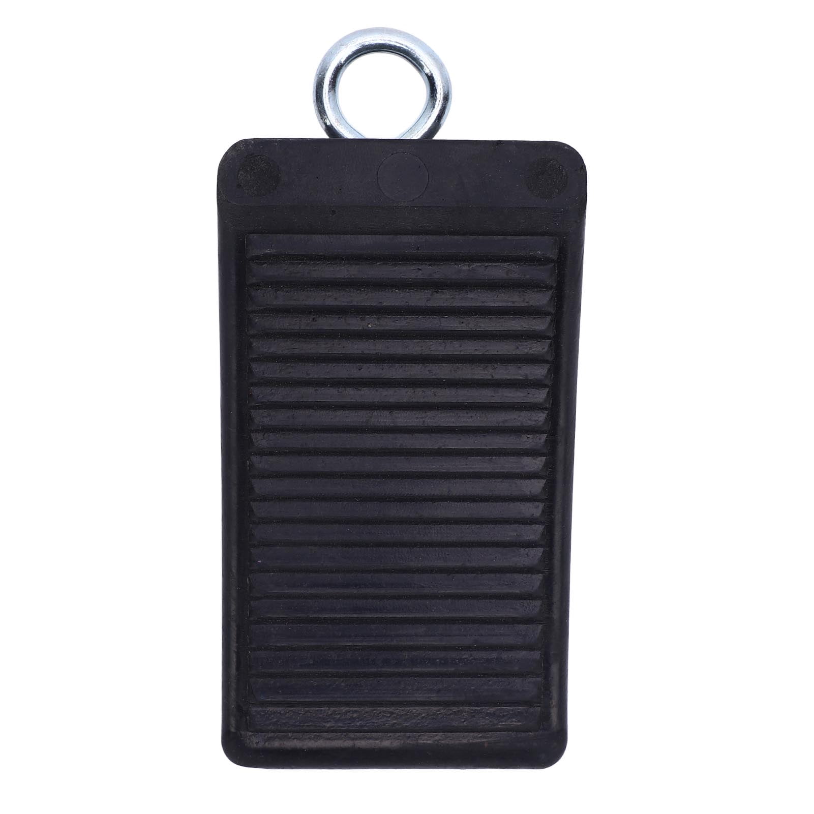 Tire Stop Block, Portable Enhanced Safety Wheel Wedge 1-3 Tons Bearing Capacity Rubber 6.30x3.94x3.94in  for RV for ATV for Car