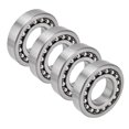 thumbnail image 1 of Roulements à Double Rangée, Faible Friction et Résistance au Bruit, Résistants à l'Usure, Étanches, à Alignement Automatique, Roulement à Billes 4 Pcs pour pour Moteurs pour Patins à Roulettes 1204,1205,1206,1207,1208, 1 of 8