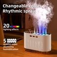 thumbnail image 4 of Dvkptbk USB Humidifier with and Humidity Display Quiet Cool Mist Humidifier for Bedroom and Office Plants Easy to Clean, 4 of 6