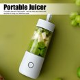 thumbnail image 3 of Handheld Fruit Machine Electric Juice Cup, Juice Maker, Baby Food for Ice White, 3 of 7