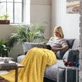 thumbnail image 4 of CEHVOM 70*100cm Super Soft Warm Solid Warm Micro Plush Fleece Blanket Throw Rug Sofa Bedding Clearance, 4 of 4