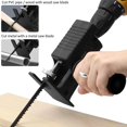 thumbnail image 2 of HLONK Portable Reciprocating Saw Adapter Electric-Drill Jigsaw Power Tool WoodCutter N S1S2, 2 of 8