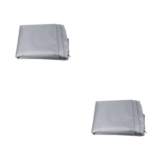 relayinert Dustproof Cover Premium Waterproof Protection For Boat Polyester Waterproof Cover Boat Cover Waterproof And Dustproof silver 270*94*46cm 2Set